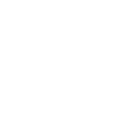 White outline icon of a person exercising or moving in a dynamic pose, with a circular outline beneath them.